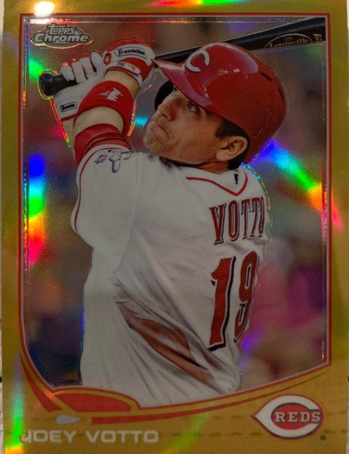 Joey Votto [Gold Refractor] #206
