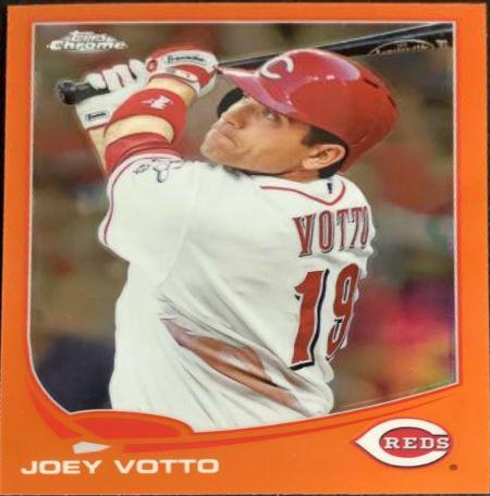 Joey Votto [Orange Refractor] #206