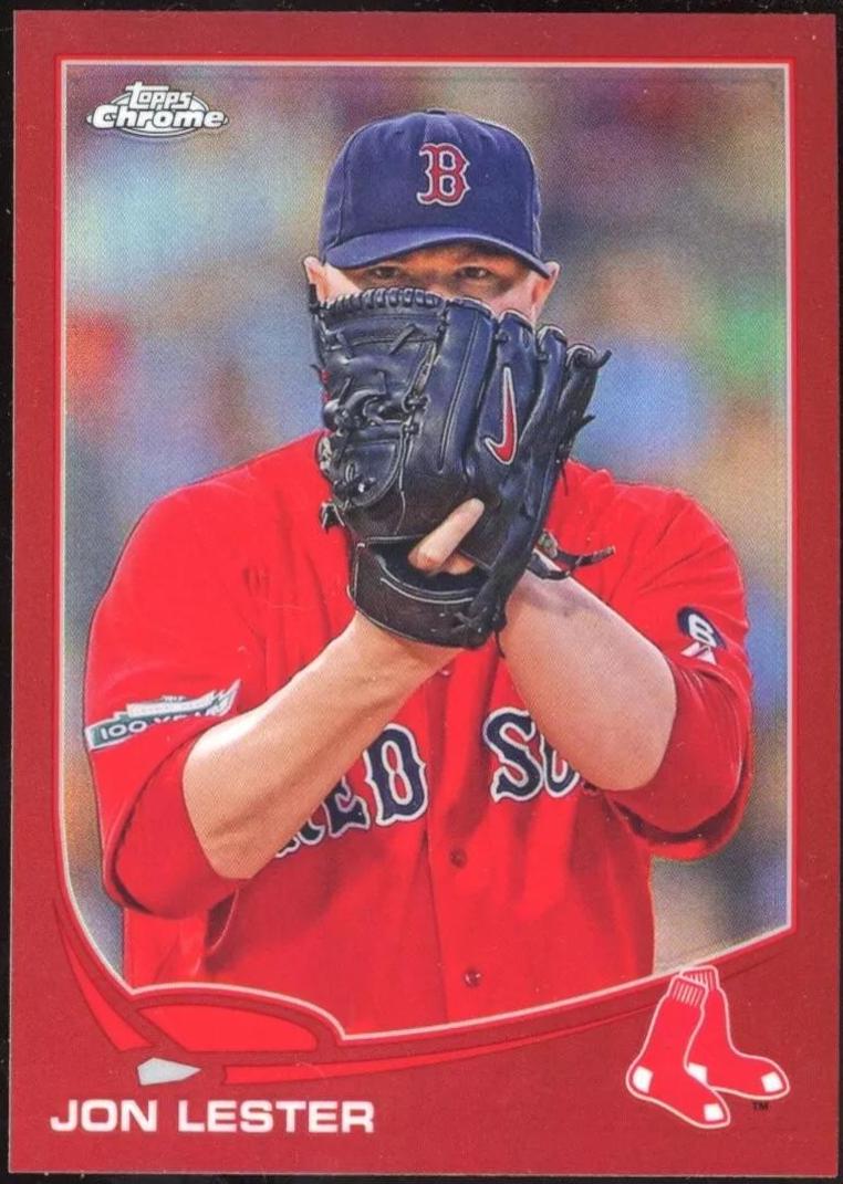 Jon Lester [Red Refractor] #111