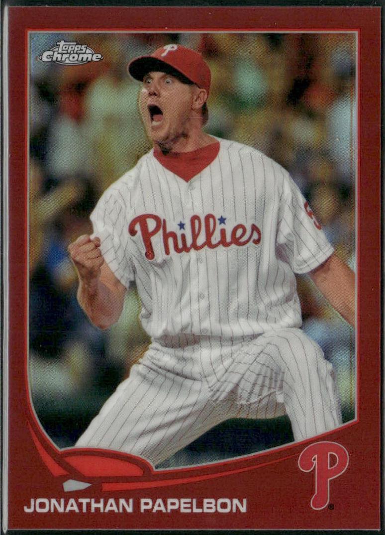 Jonathan Papelbon [Red Refractor] #61