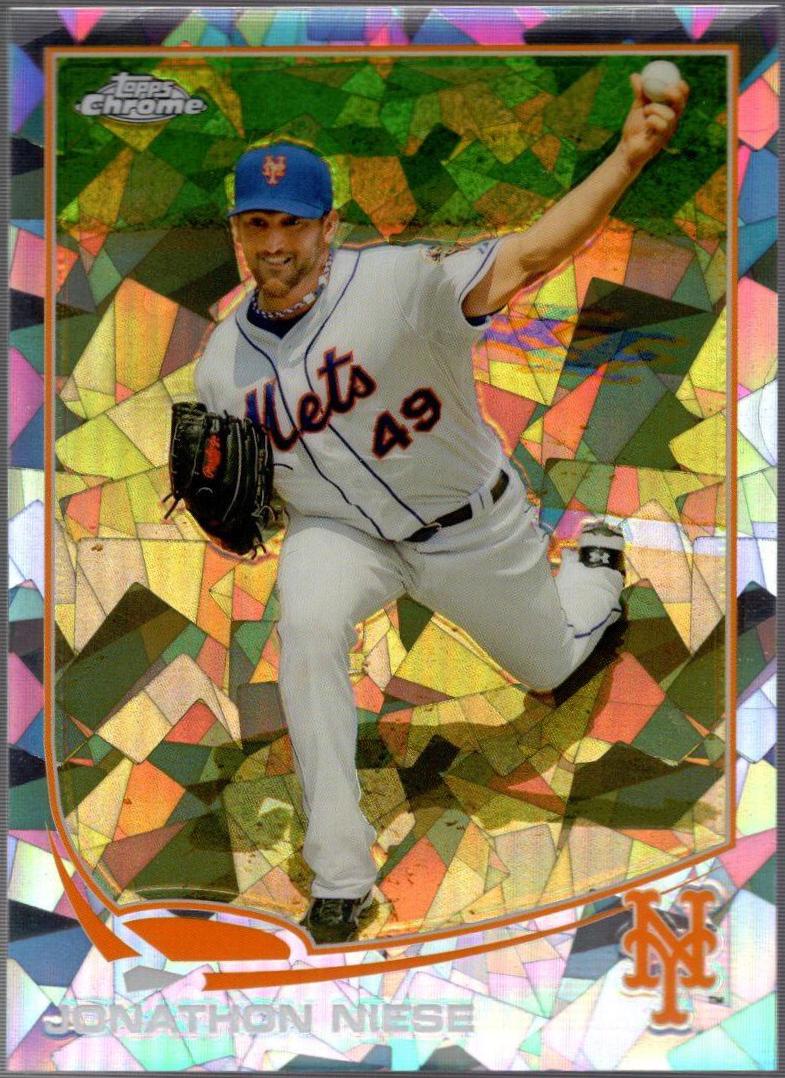 Jonathon Niese [Black Refractor] #60