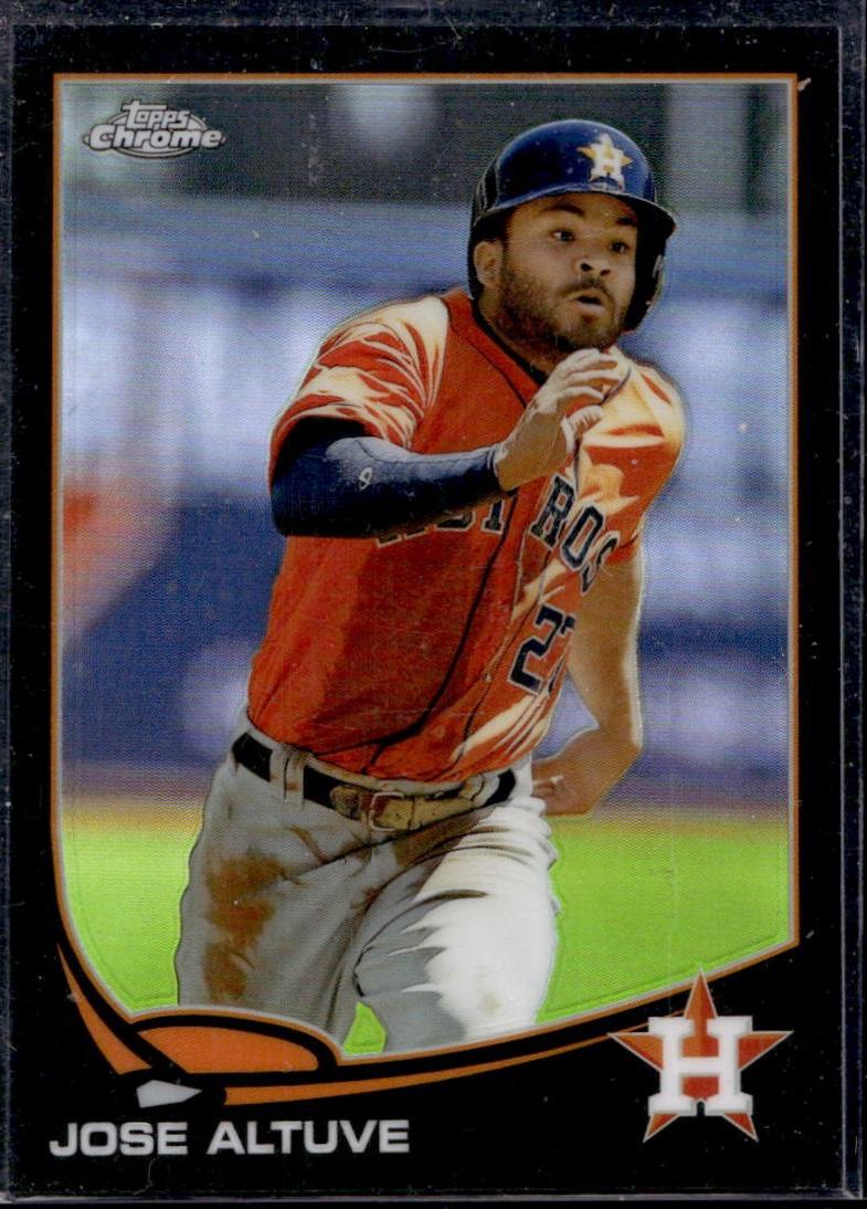 Jose Altuve [Black Refractor] #35