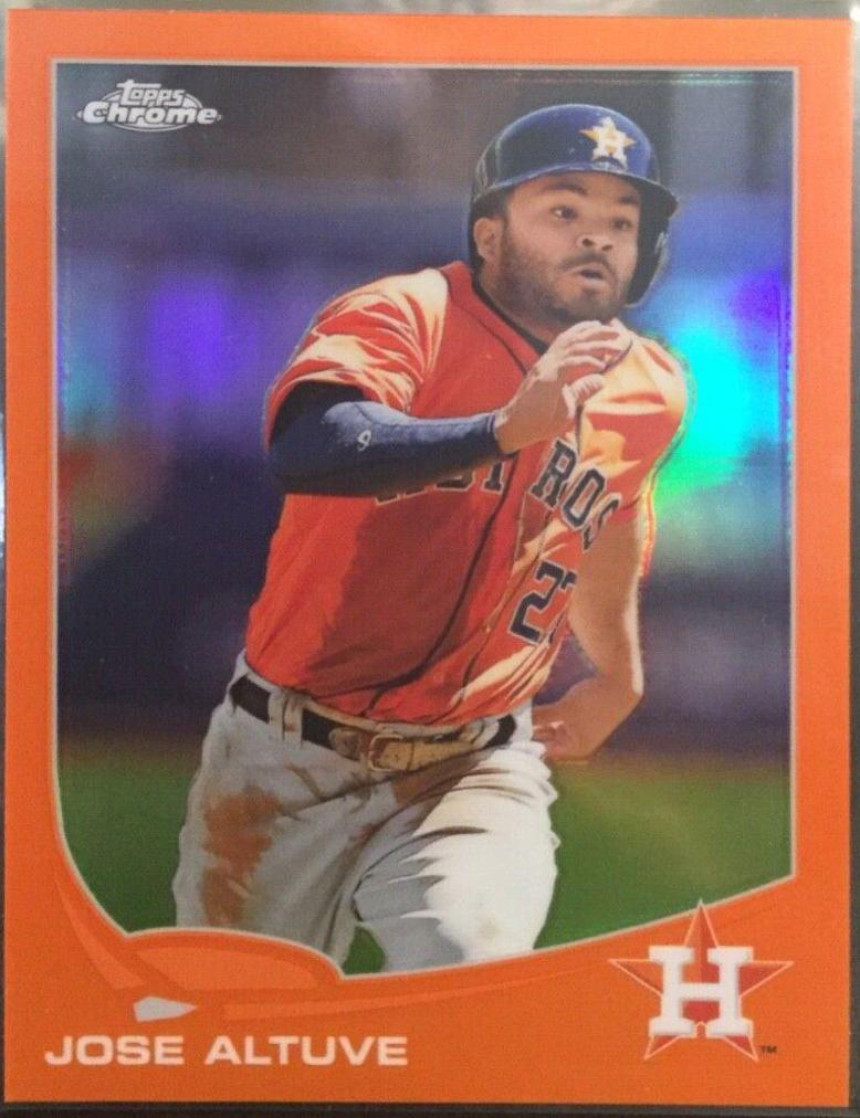 Jose Altuve [Orange Refractor] #35