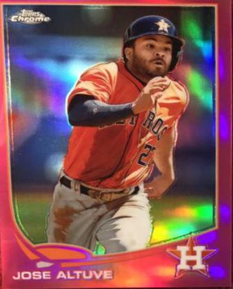 Jose Altuve [Pink Refractor] #35