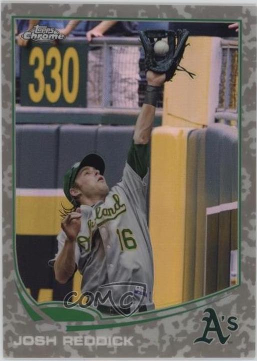 Josh Reddick [Camo Refractor] #91