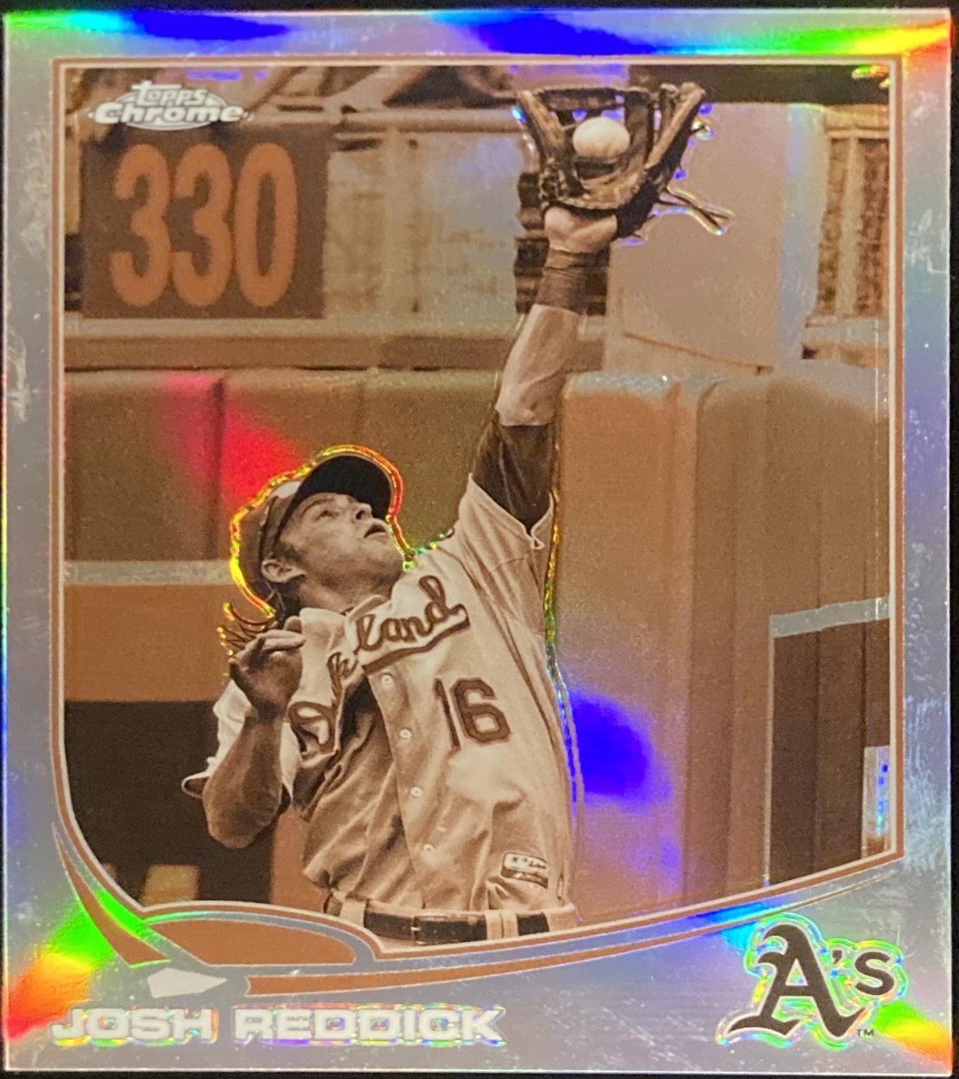 Josh Reddick [Jumping Sepia Refractor] #91