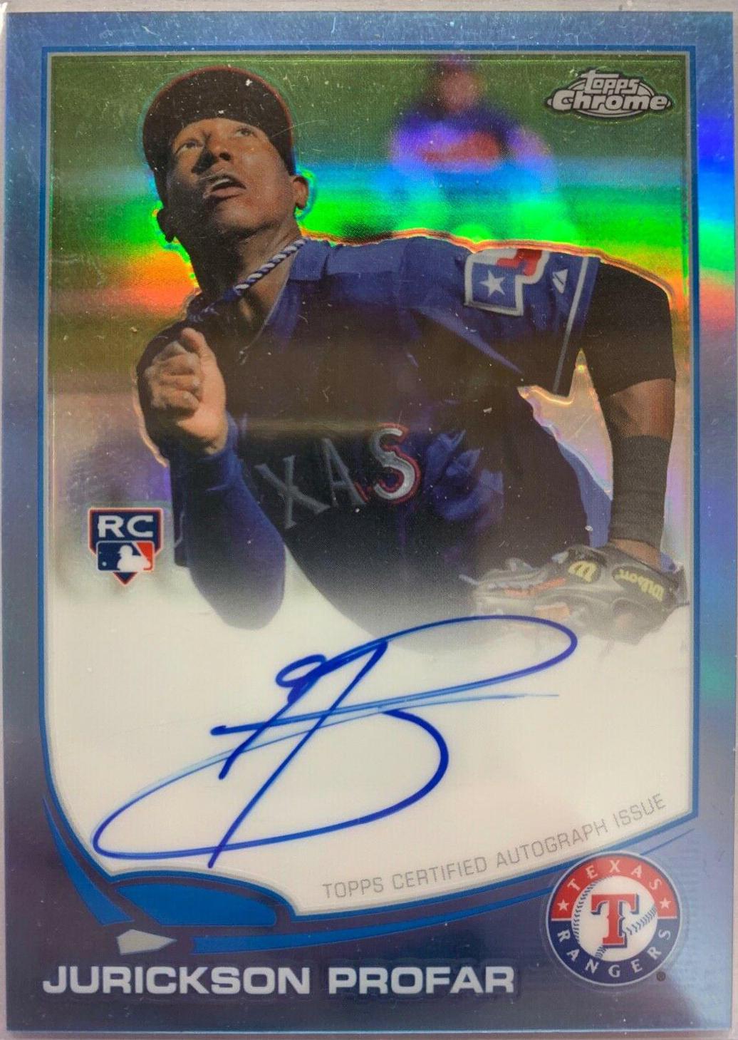 Jurickson Profar [Autograph Blue Refractor] #57
