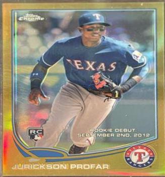 Jurickson Profar [Autograph Gold Refractor] #57