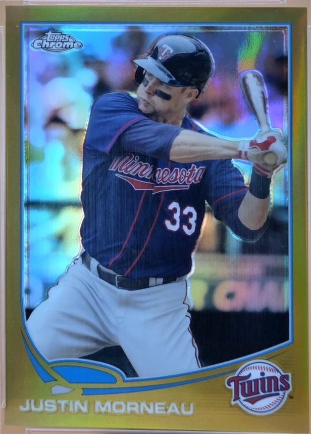 Justin Morneau [Gold Refractor] #217