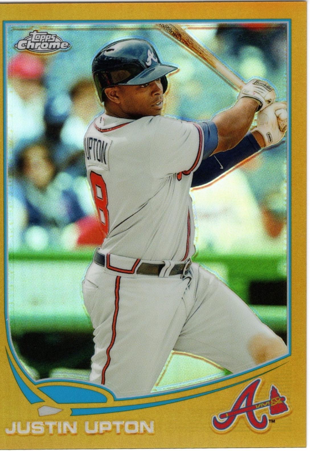 Justin Upton [Gold Refractor] #143