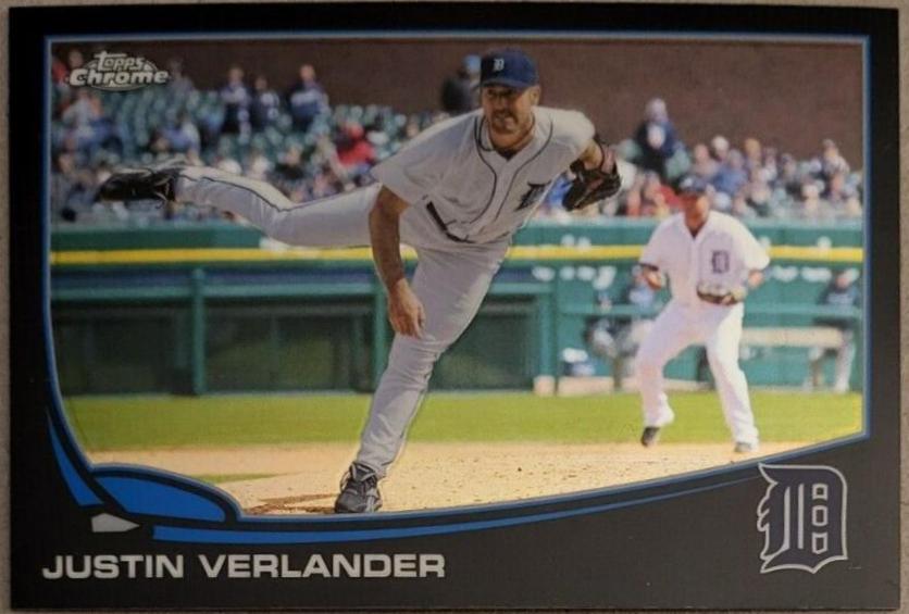 Justin Verlander [Black Refractor] #150