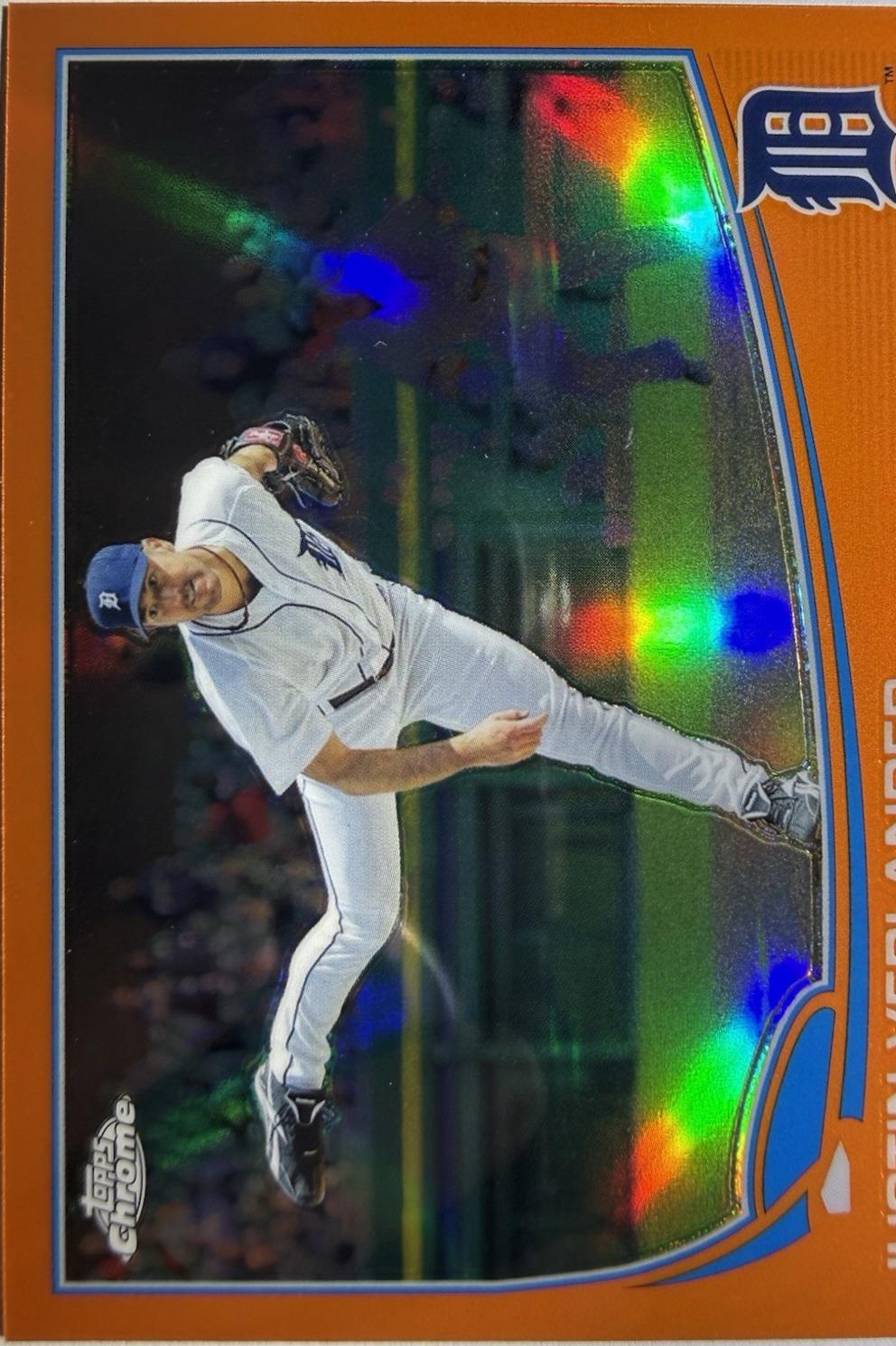 Justin Verlander [Orange Refractor] #150