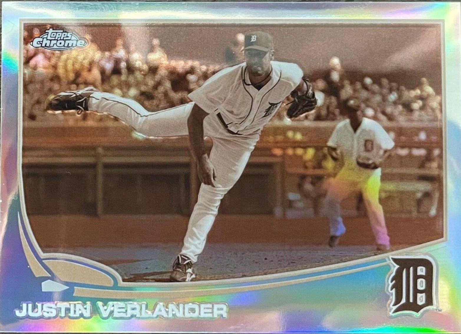 Justin Verlander [Sepia Refractor] #150