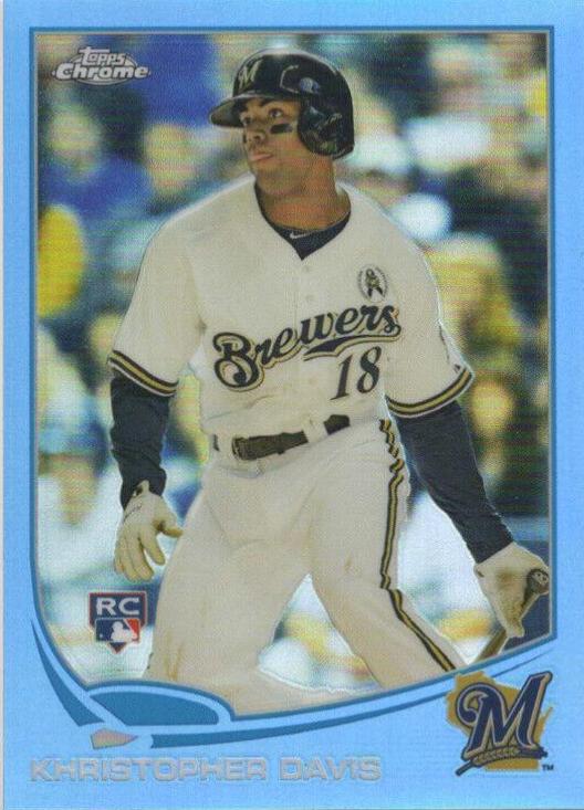 Khristopher Davis [Blue Refractor] #22