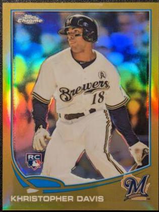 Khristopher Davis [Gold Refractor] #22