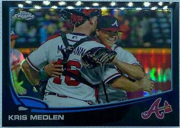 Kris Medlen [Black Refractor] #18