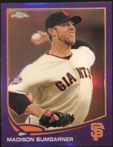 Madison Bumgarner [Purple Refractor] #37