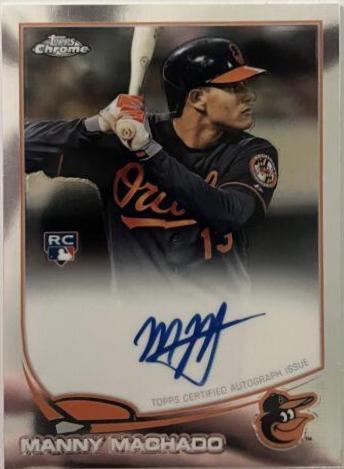 Manny Machado [Autograph] #12
