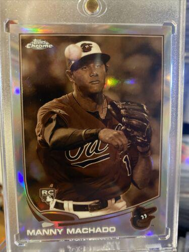 Manny Machado [Sepia Refractor] #12