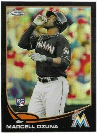Marcell Ozuna [Black Refractor] #33
