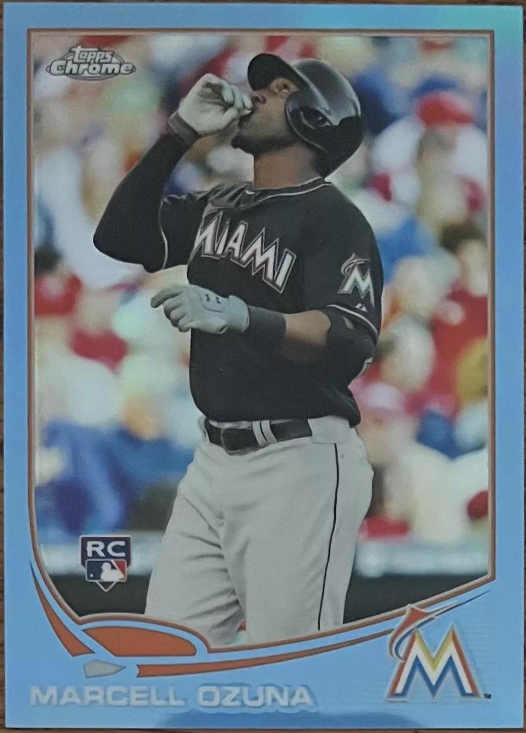 Marcell Ozuna [Blue Refractor] #33