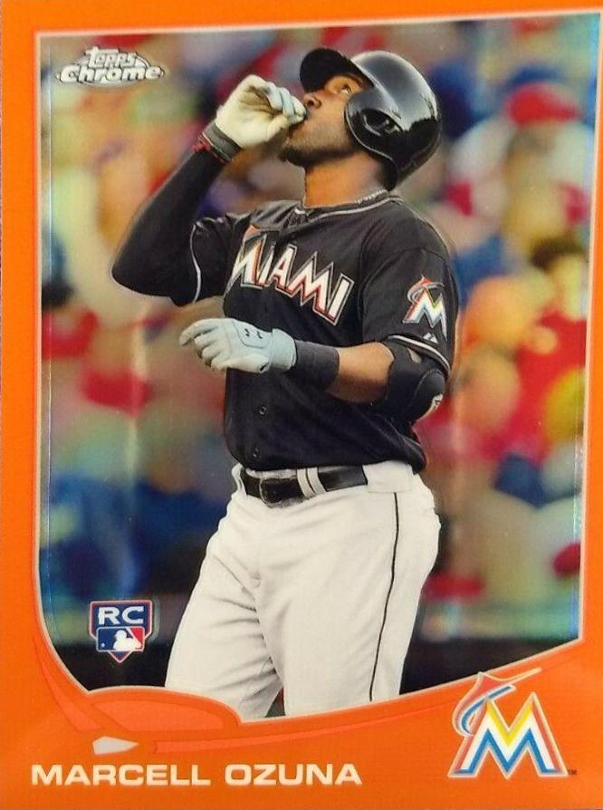 Marcell Ozuna [Orange Refractor] #33