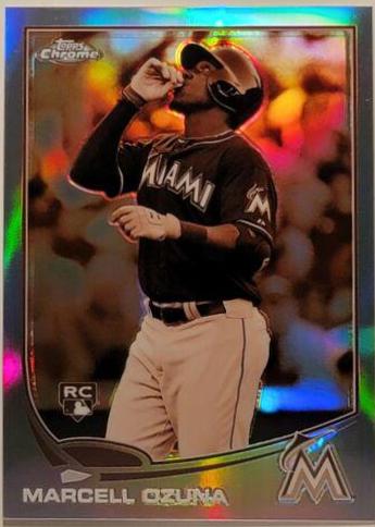 Marcell Ozuna [Sepia Refractor] #33