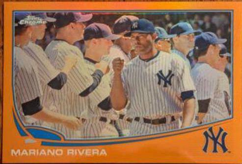 Mariano Rivera [Walking Orange Refractor] #118