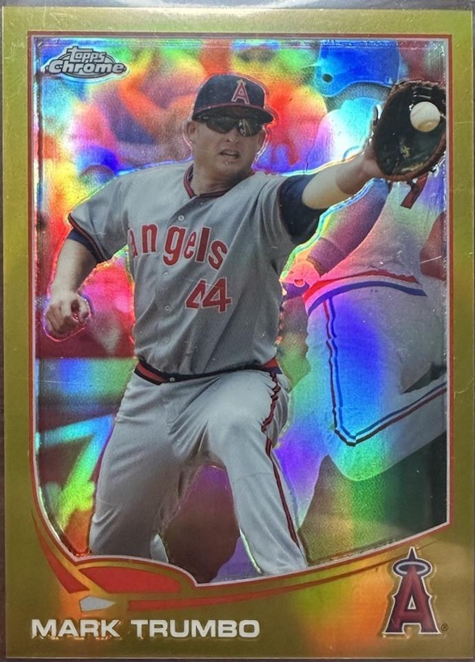 Mark Trumbo [Gold Refractor] #114