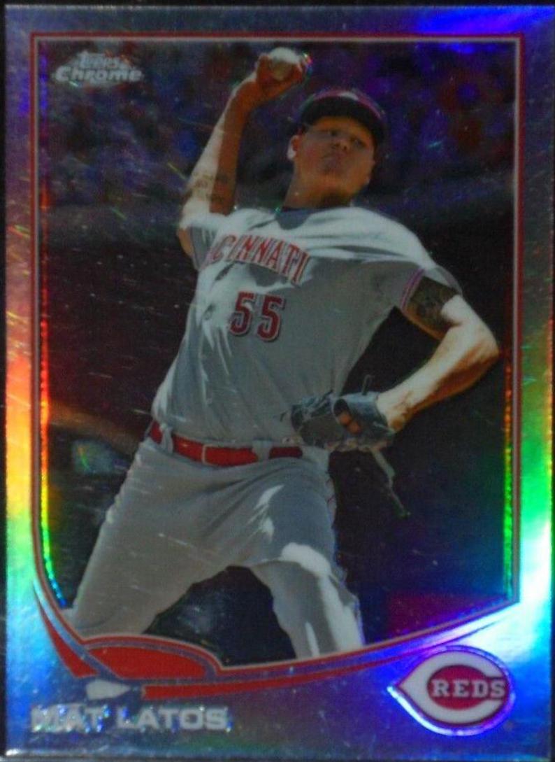 Mat Latos [Pink Refractor] #137