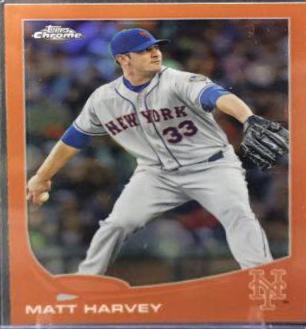 Matt Harvey [Orange Refractor] #117