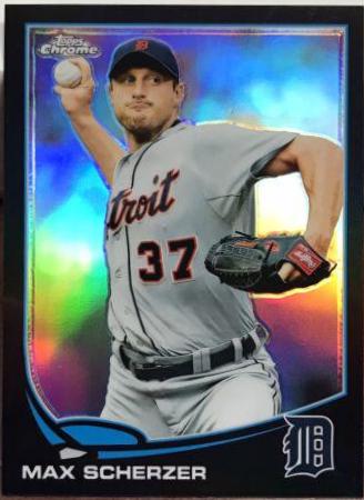 Max Scherzer [Black Refractor] #40