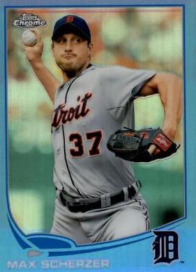Max Scherzer [Blue Refractor] #40