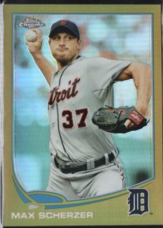 Max Scherzer [Gold Refractor] #40