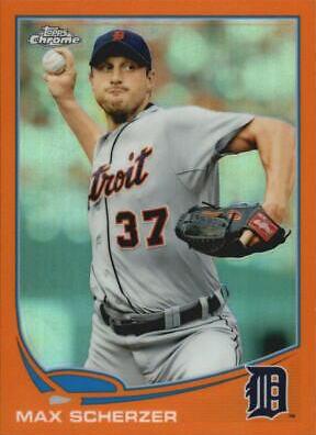 Max Scherzer [Orange Refractor] #40