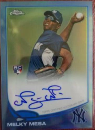 Melky Mesa [Autograph Sepia Refractor] #157