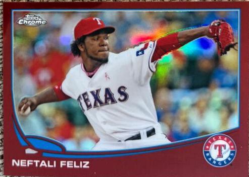 Neftali Feliz [Pink Refractor] #141