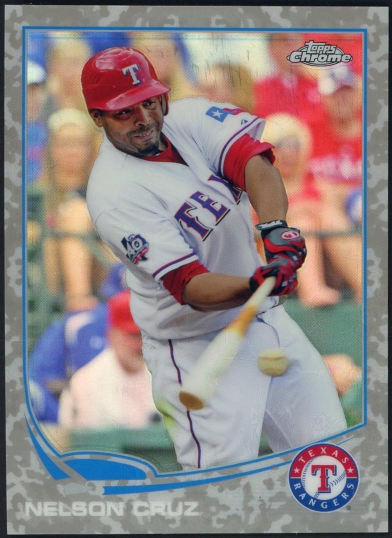 Nelson Cruz [Camo Refractor] #193