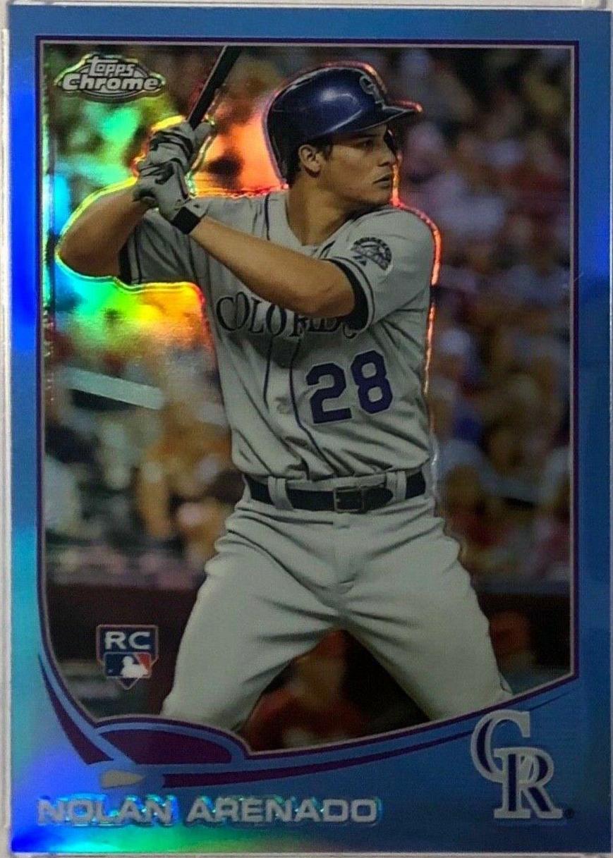 Nolan Arenado [Blue Refractor] #78