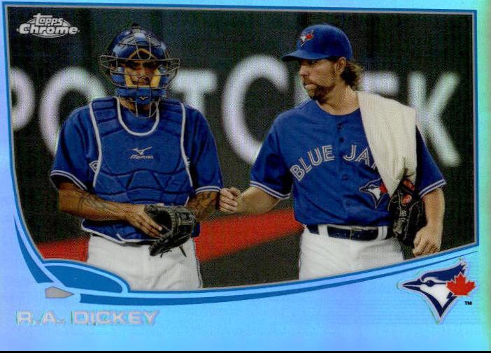 R.A. Dickey [Blue Refractor] #62