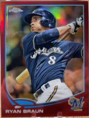 Ryan Braun [Red Refractor] #163