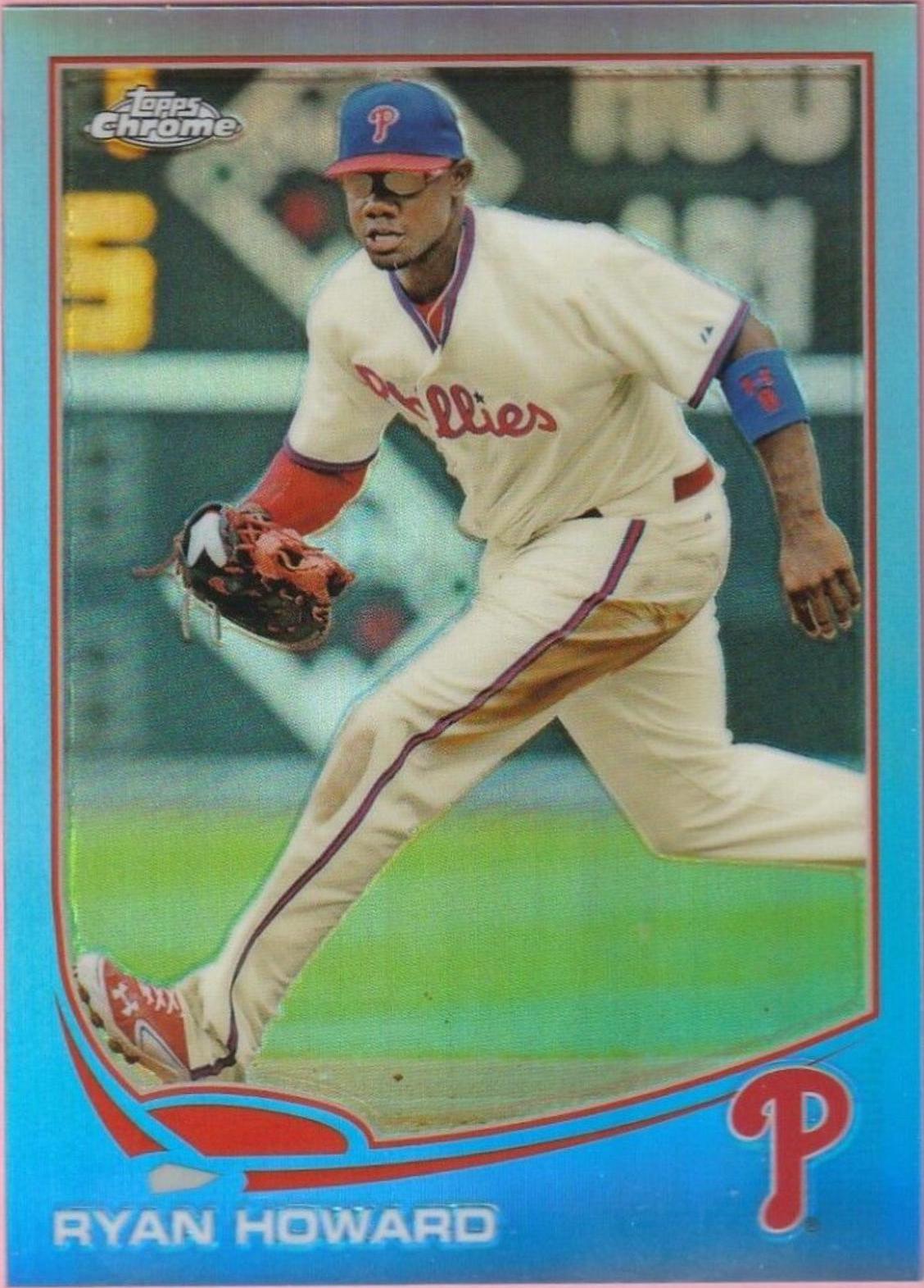 Ryan Howard [Blue Refractor] #165