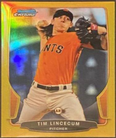 Tim Lincecum [Gold Refractor] #64