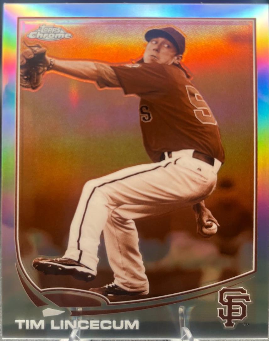Tim Lincecum [Sepia Refractor] #64