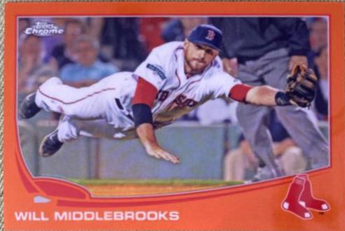 Will Middlebrooks [Orange Refractor] #133