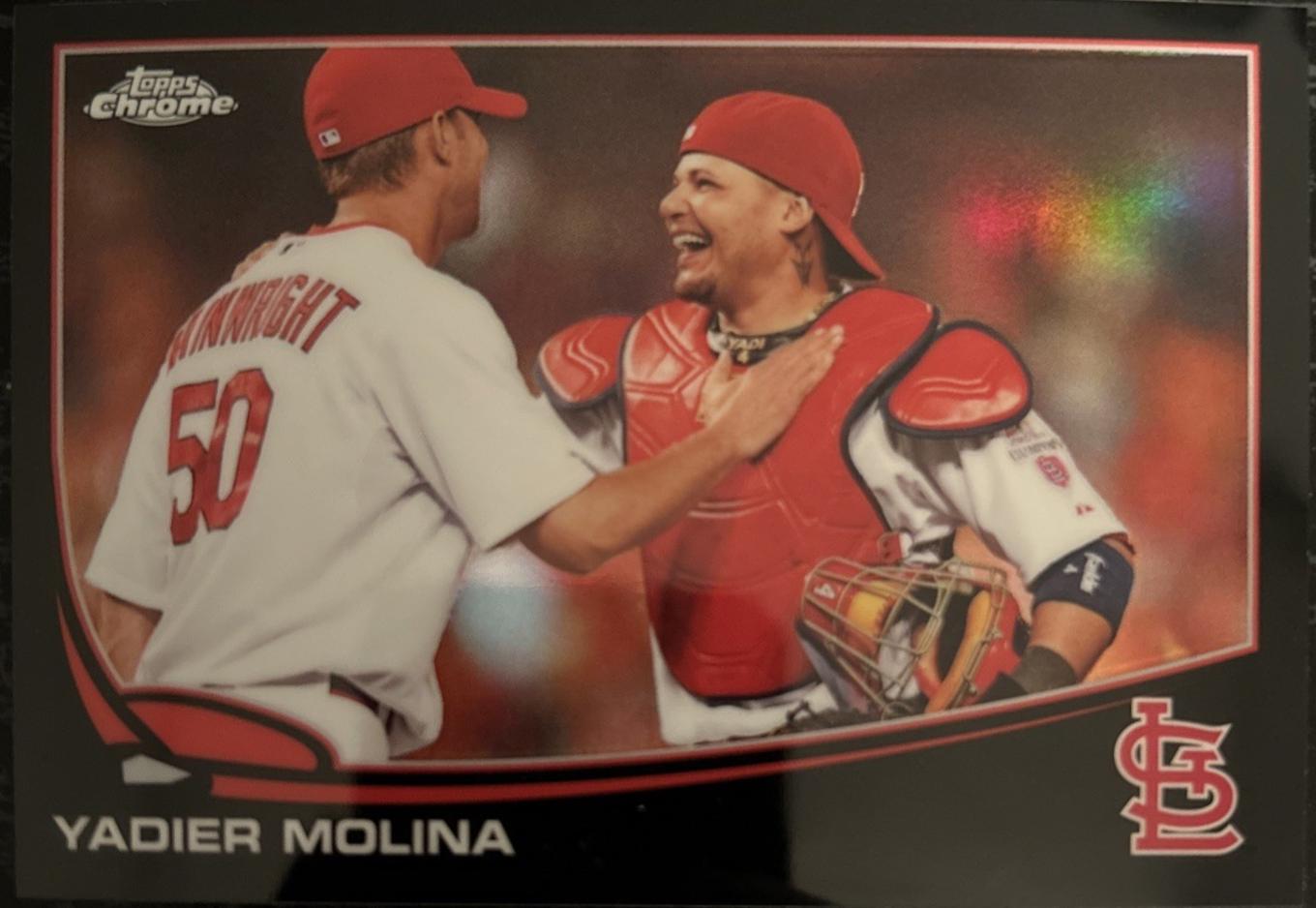 Yadier Molina [Black Refractor] #146