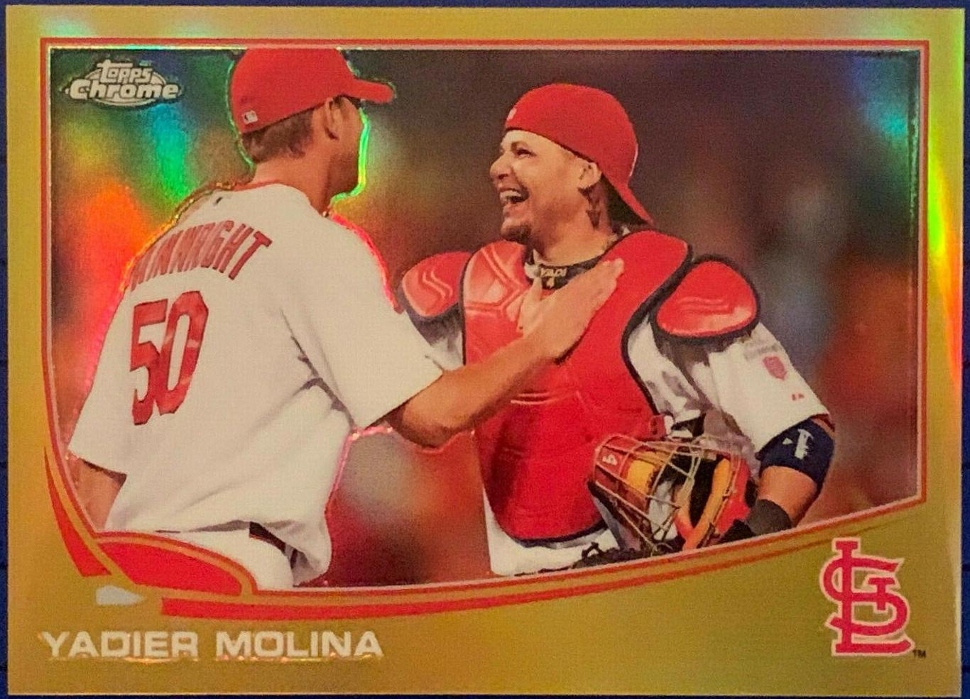 Yadier Molina [Gold Refractor] #146
