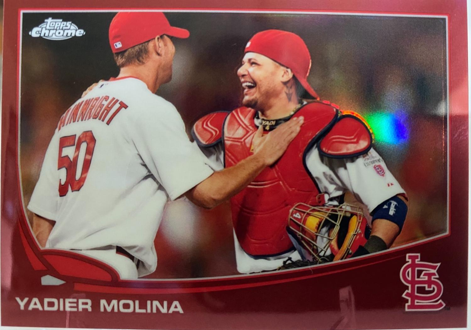 Yadier Molina [Red Refractor] #146