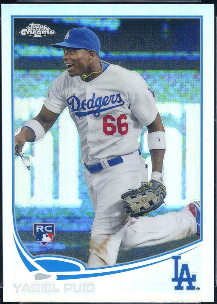 Yasiel Puig [Running Refractor] #138