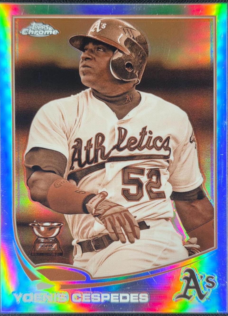 Yoenis Cespedes [Sepia Refractor] #96